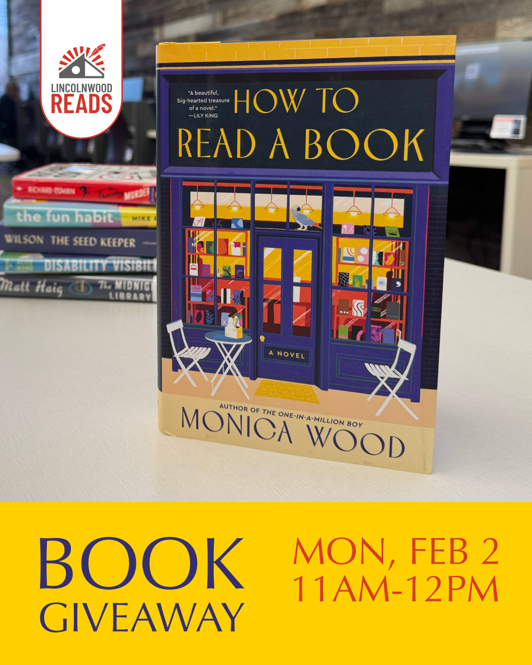 Lincolnwood Reads Book Giveaway 