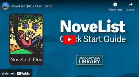 Novelist Quick Start Guide video thumbnail